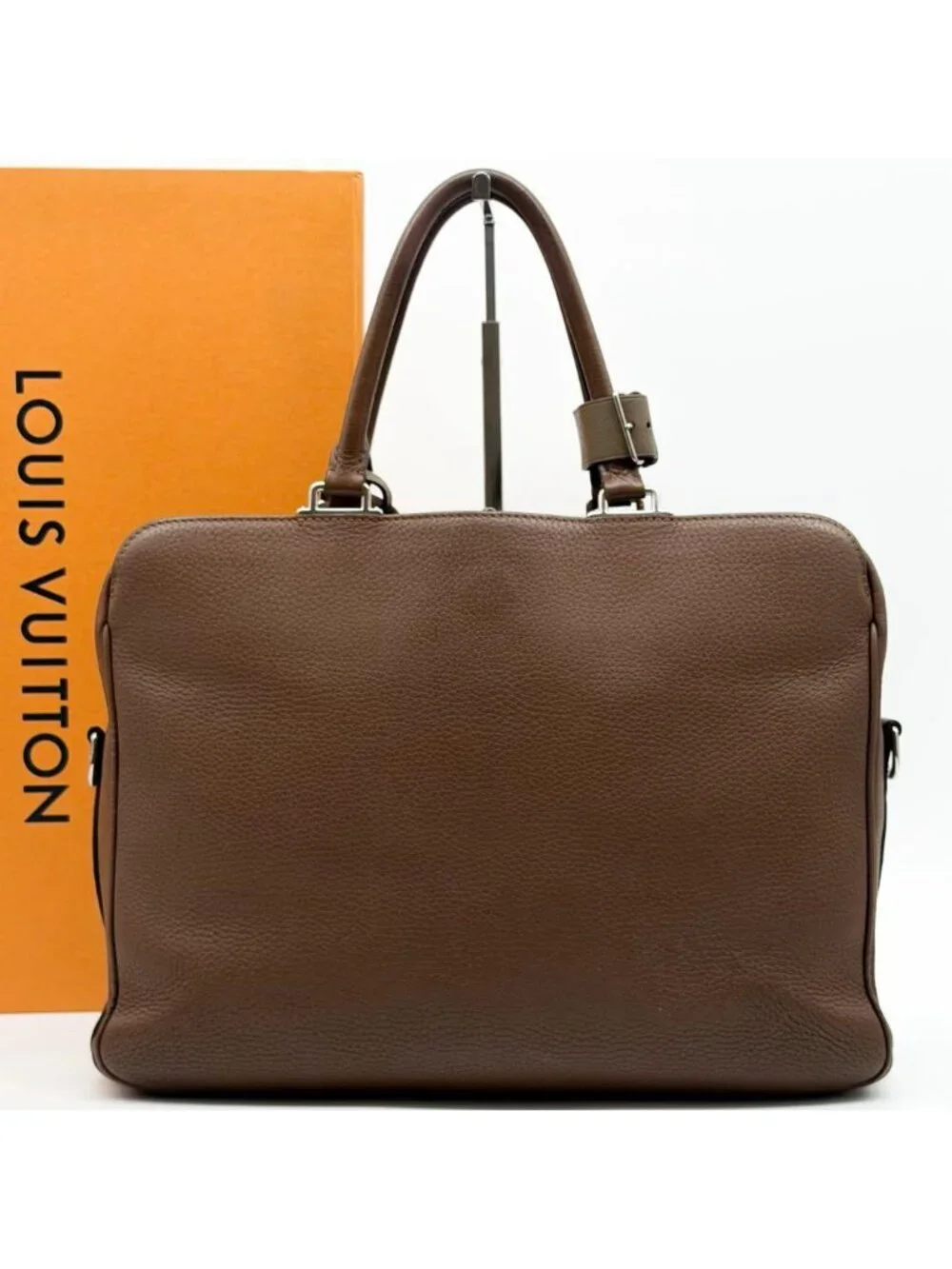 Louis Vuitton Alma de MM Taurillon 2-Way Briefcase